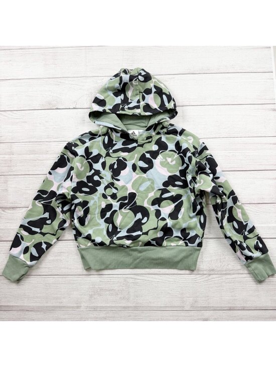 adidas Other - Adidas Kids Camo Hoodie Pullover Loose Fit M 10-12